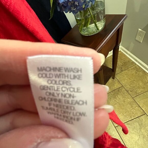 J. Jill Vibrant Red Tunic - Picture 7 of 7